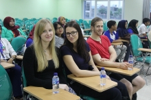 3 Mahasiswa Dari Jerman Dan Kanada Ikut Global Citizen Program Di Institut Stiami