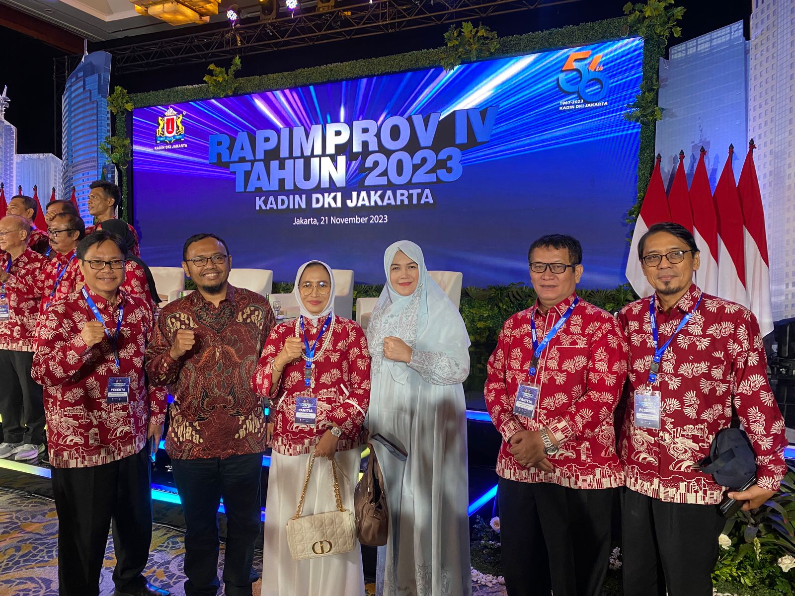 Institut Ilmu Sosisal dan Manajemen STIAMI menghadiri kegiatan Rapat Pimpinan Provinsi  (RAPIMPROV) IV Tahun 2023 Kamar Dagang dan Industri (KADIN) DKI Jakarta