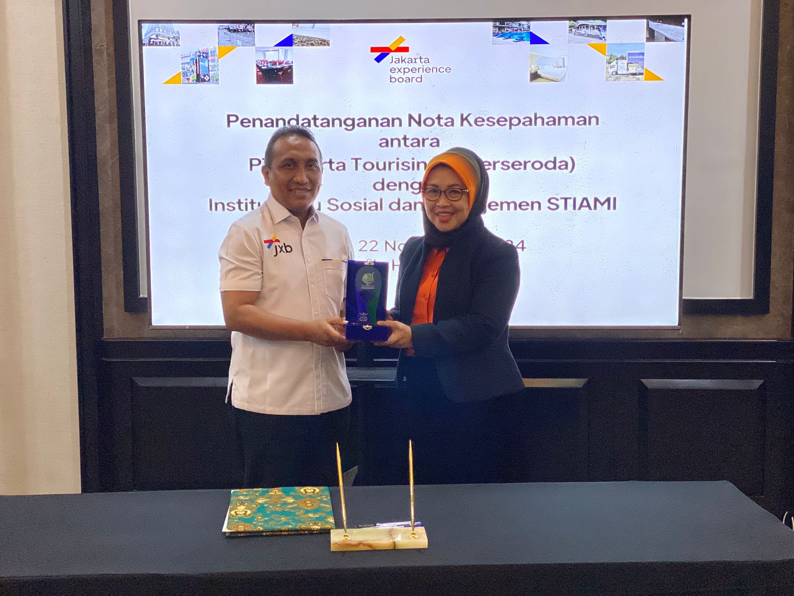 Institut STIAMI dan PT. Jakarta Tourisindo (Perseroda) Sepakat Bangun Kemitraan Strategis di Sektor Pariwisata