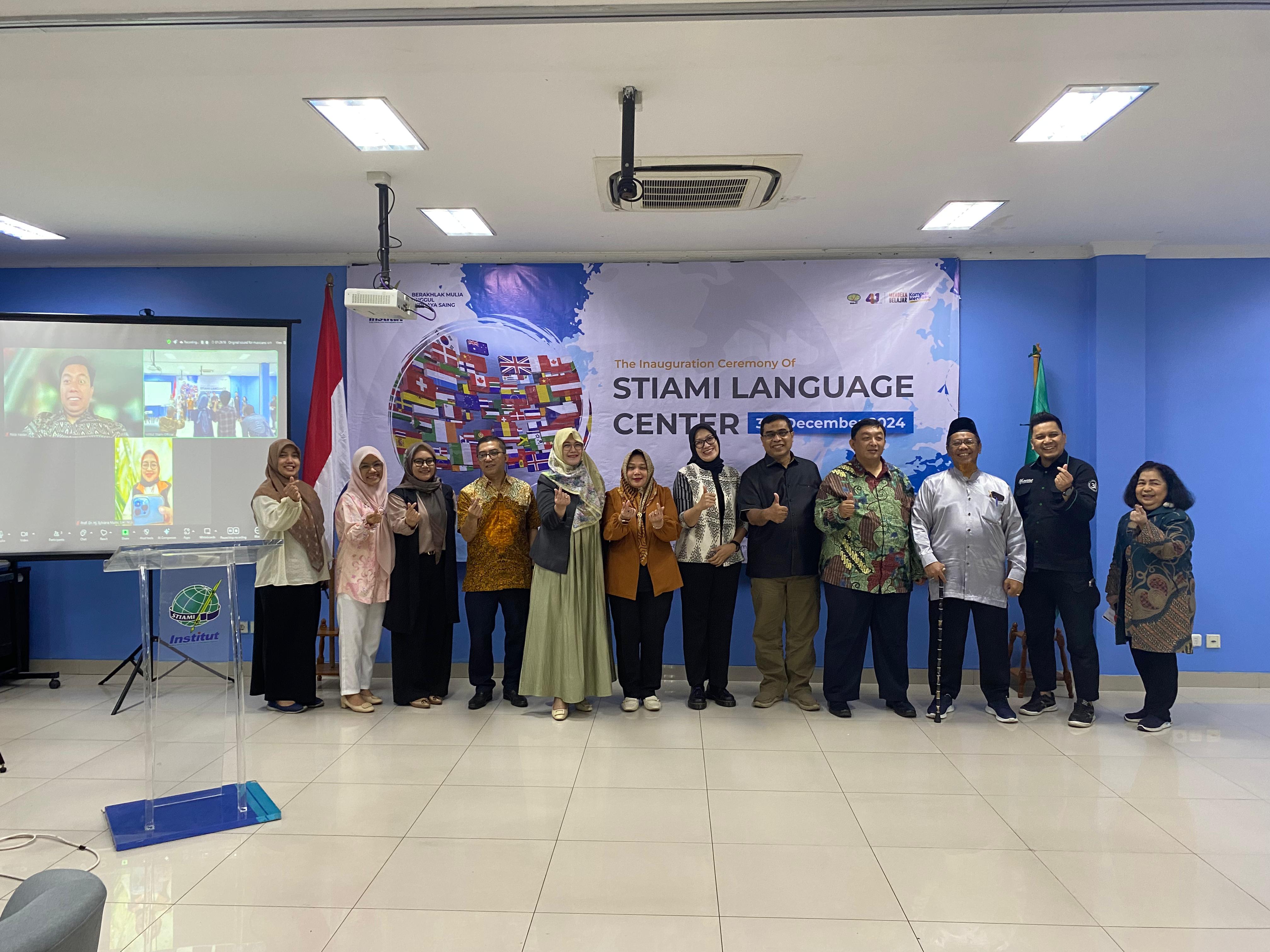 Pusat Bahasa Institut STIAMI Resmi Dibuka, Siap Tingkatkan Keterampilan Bahasa Mahasiswa di Era Global