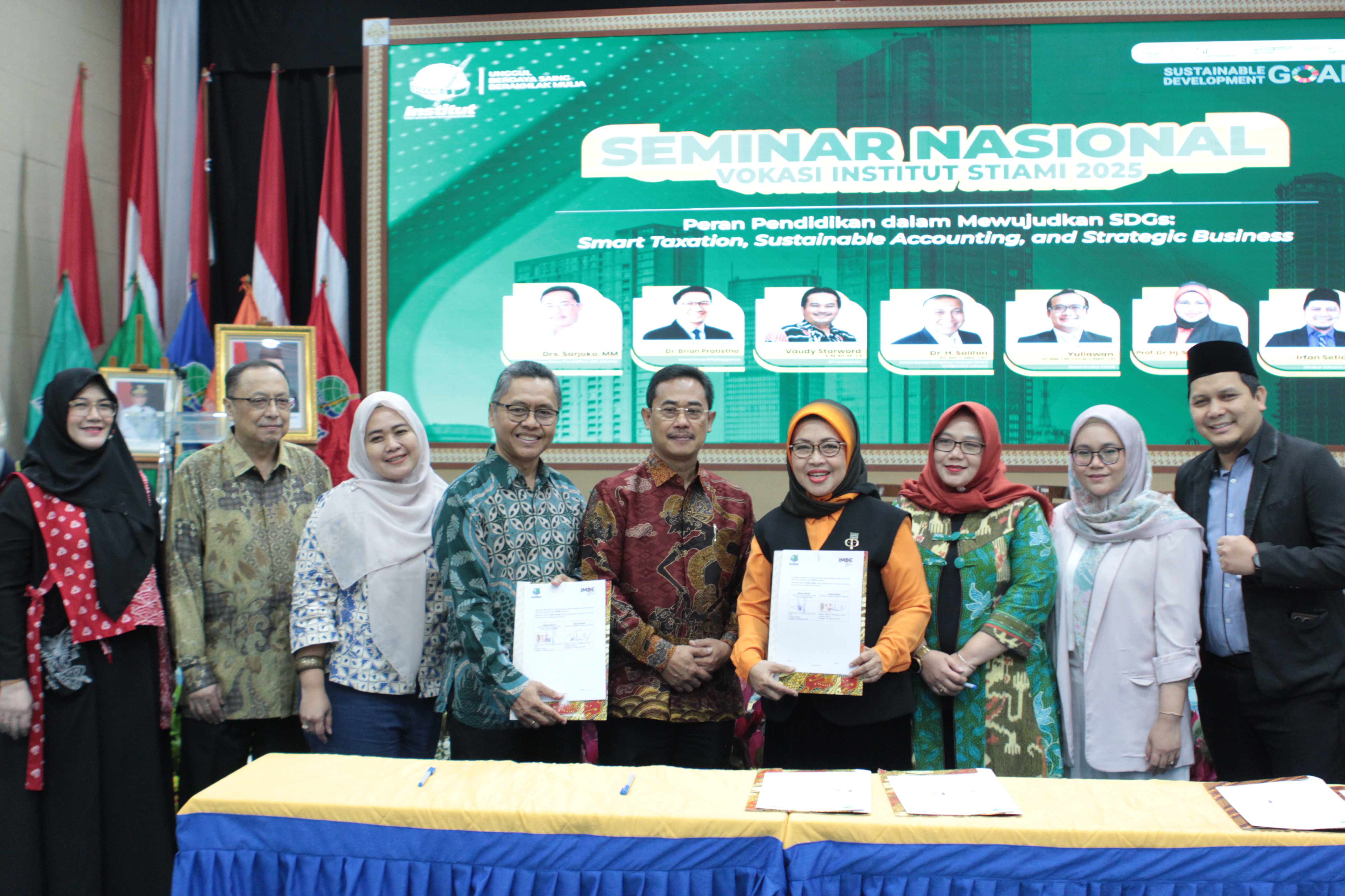 Institut STIAMI Dukung SDGs melalui Smart Taxation, Sustainable Accounting, dan Strategy Bussiness