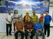 Ketua Direktorat Jendral Pajak Kanwil Djp Jakarta Pusat  Berikan Kuliah Umum Pajak Dan Penandatangan