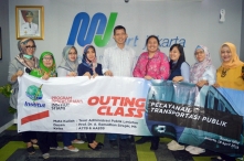 Outing Class Pelayanan Transportasi Publik Di Kantor PT. MRT Jakarta