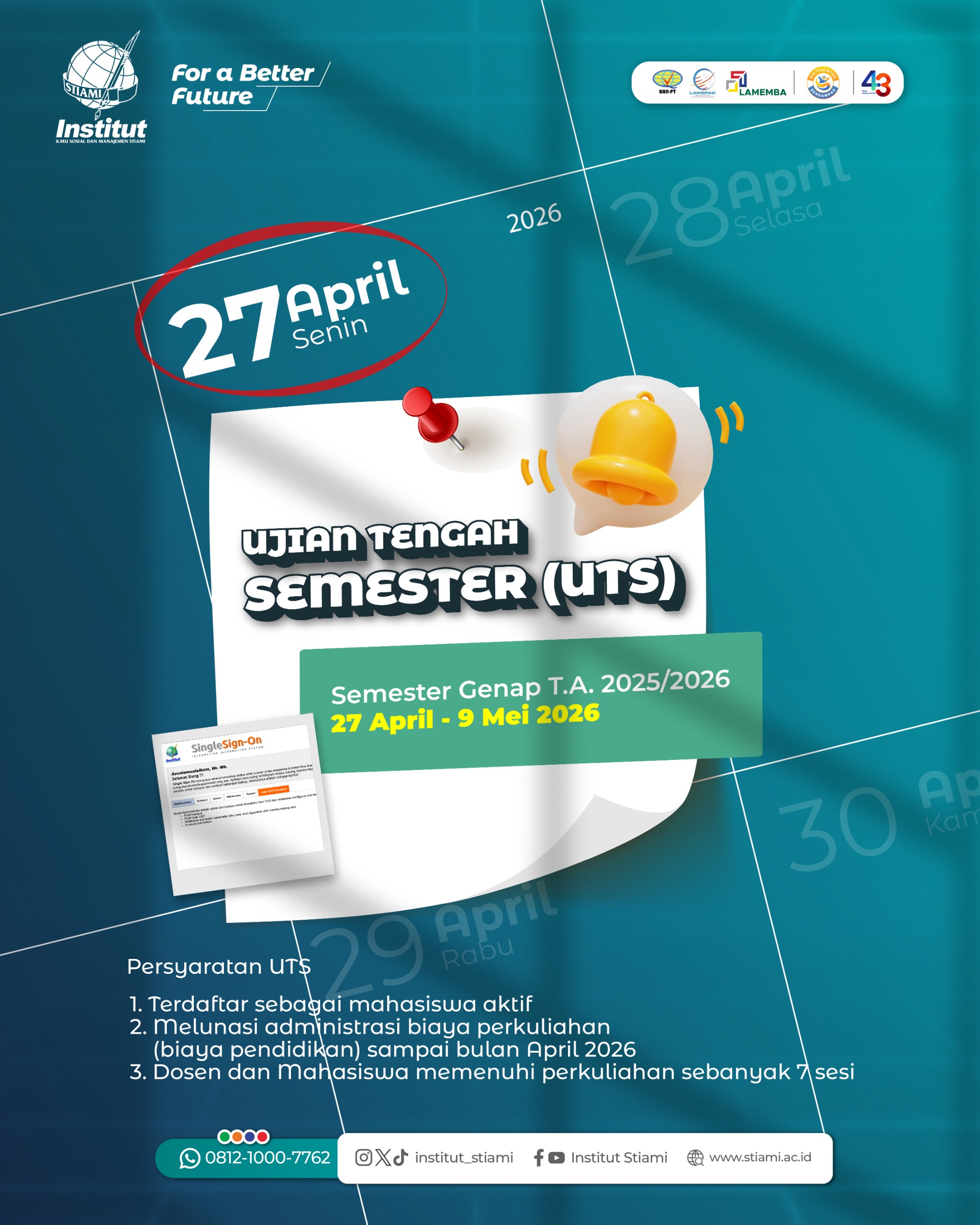 Ujian Tengah Semester (UTS)