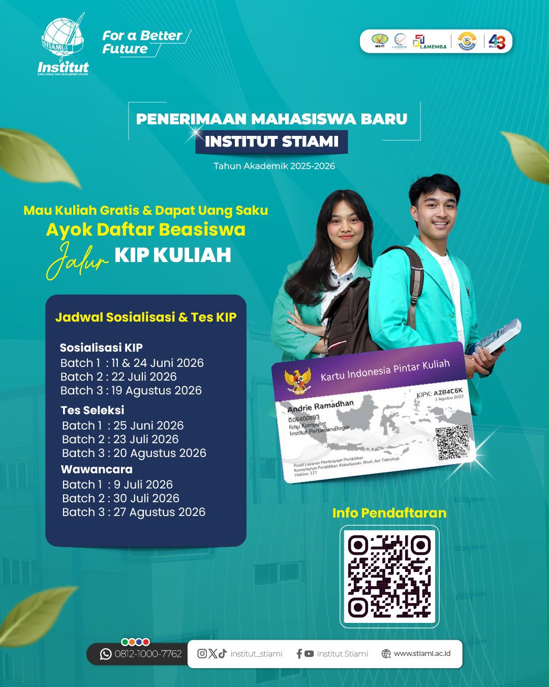 Undangan Sosialisasi KIP-K Institut 