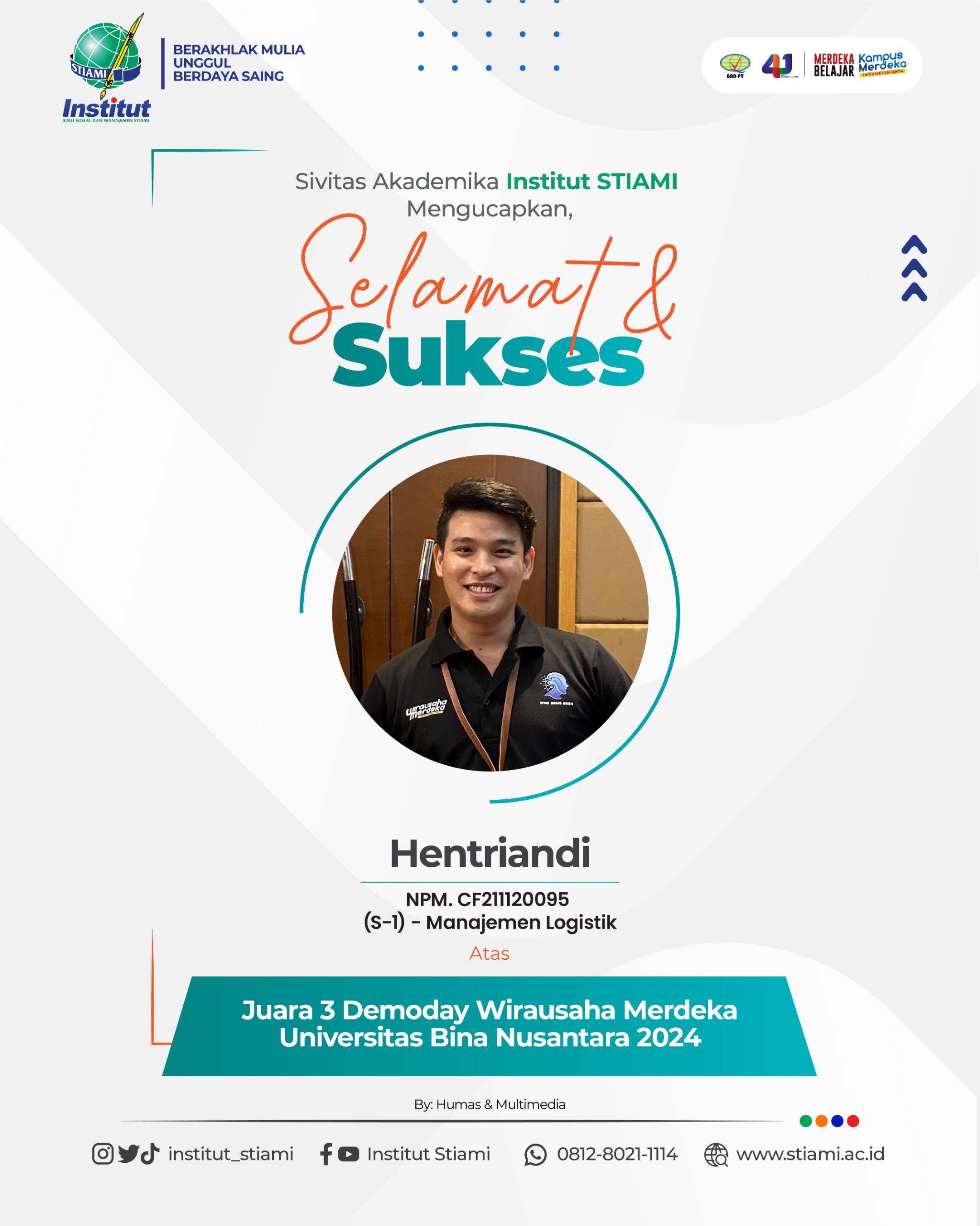 Demoday Wirausaha Merdeka Universitas Bina Nusantara 2024