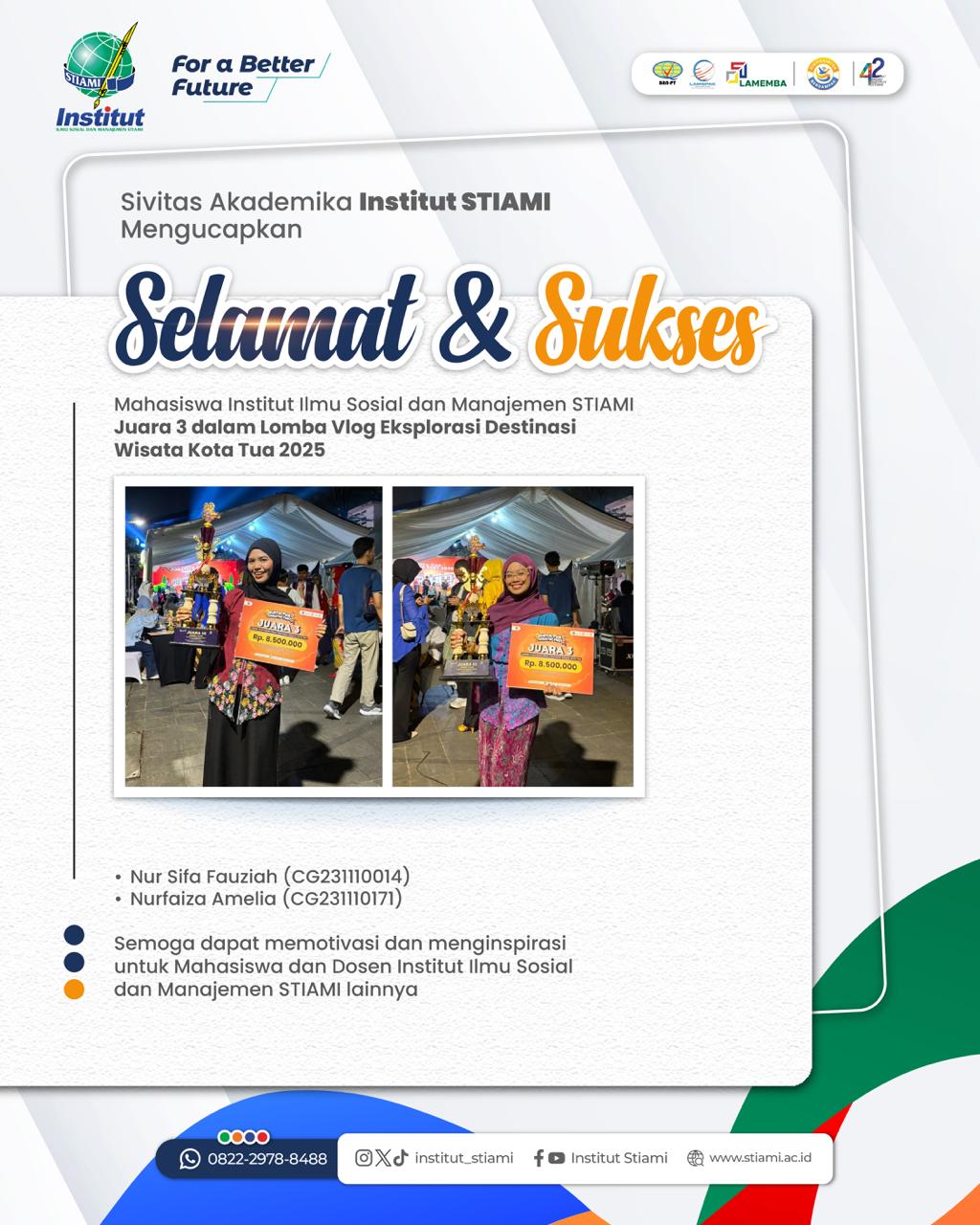 Lomba Vlog Eksplorasi Destinasi Wisata Kota Tua 2025